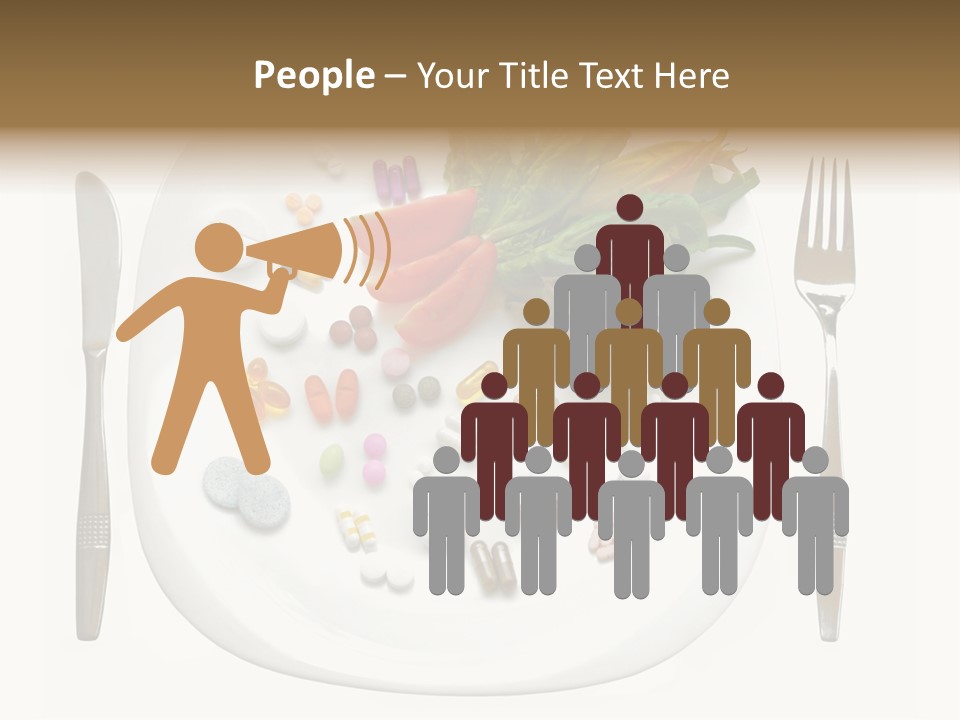 Drugs Dish Nutrition PowerPoint Template