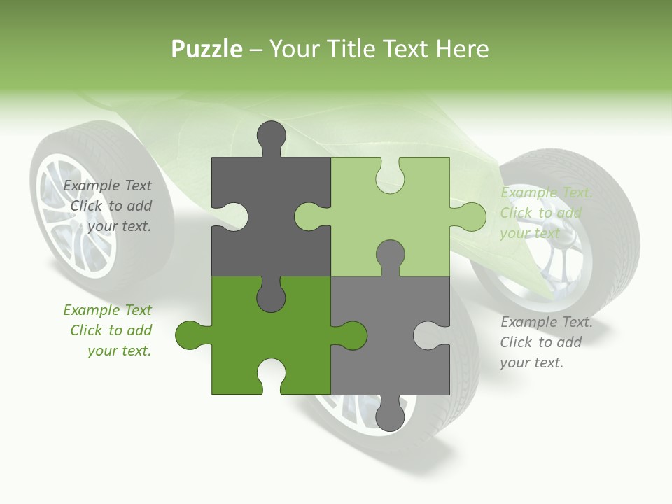 Environment Efficiency Plant PowerPoint Template