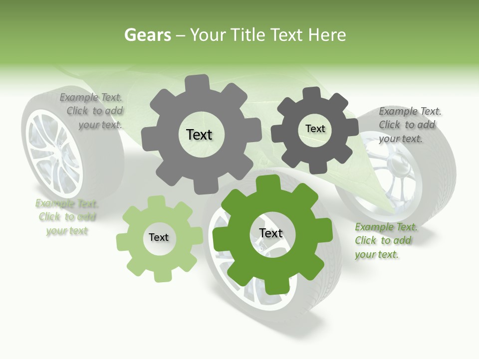 Environment Efficiency Plant PowerPoint Template