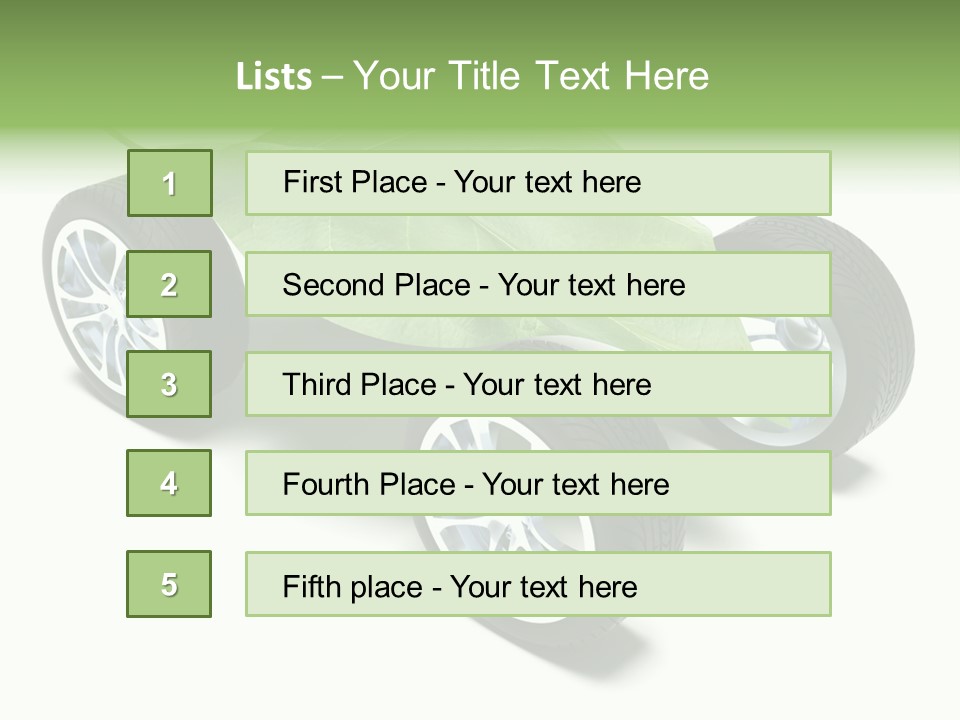 Environment Efficiency Plant PowerPoint Template