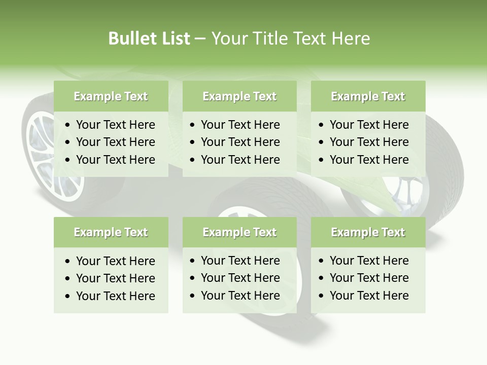 Environment Efficiency Plant PowerPoint Template