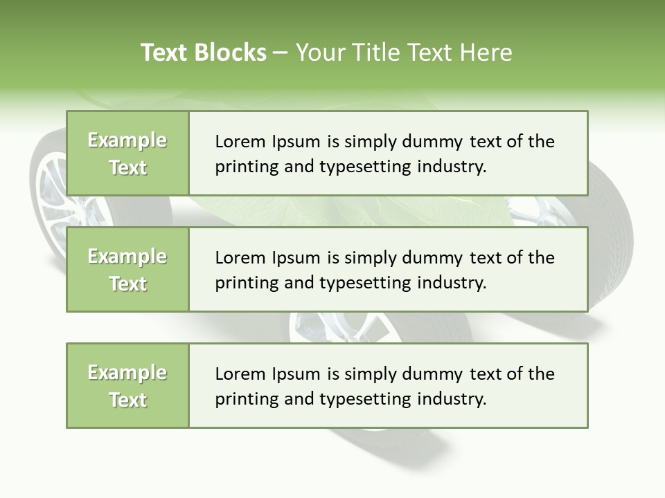 Environment Efficiency Plant PowerPoint Template