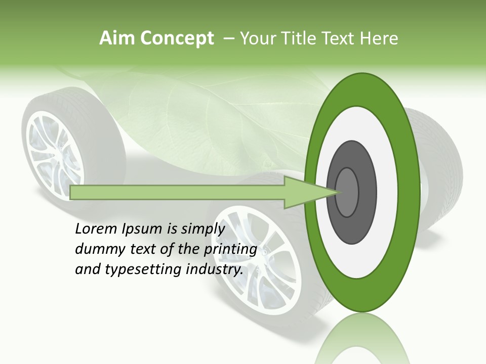 Environment Efficiency Plant PowerPoint Template
