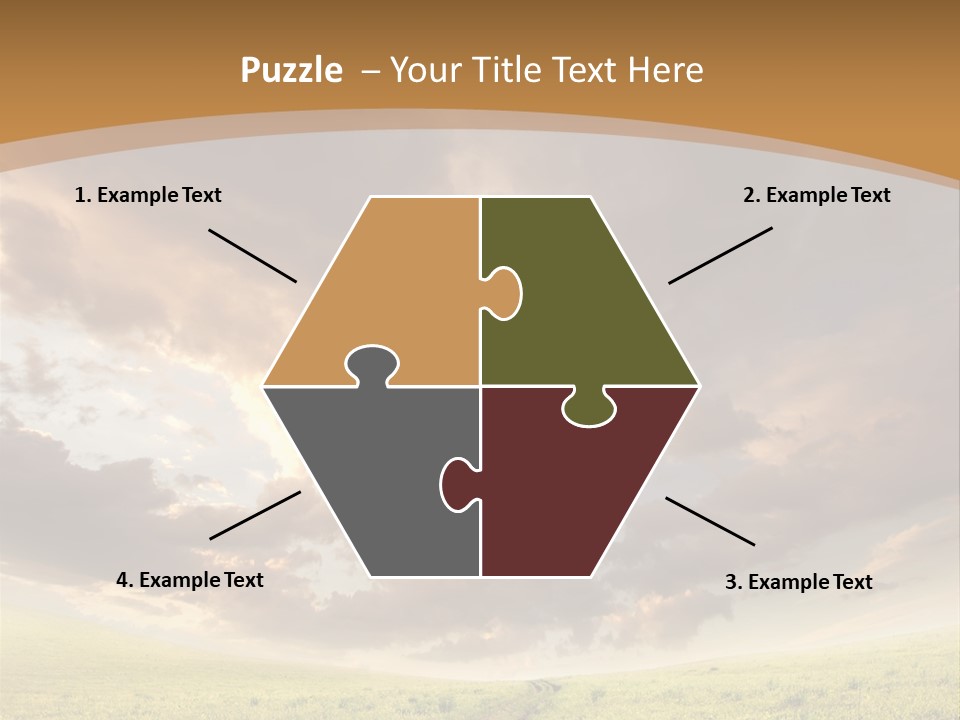 Dramatic Weather Horizon PowerPoint Template