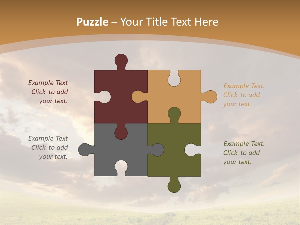 Dramatic Weather Horizon PowerPoint Template