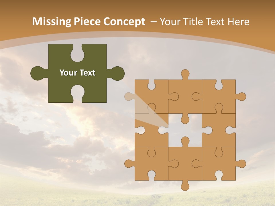 Dramatic Weather Horizon PowerPoint Template