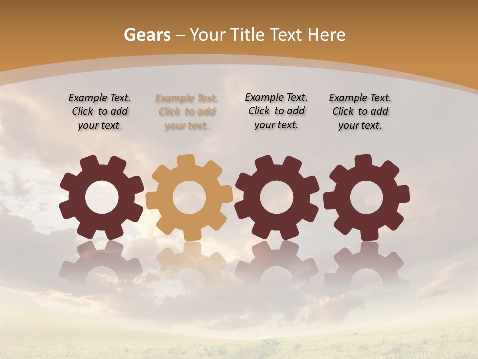 Dramatic Weather Horizon PowerPoint Template