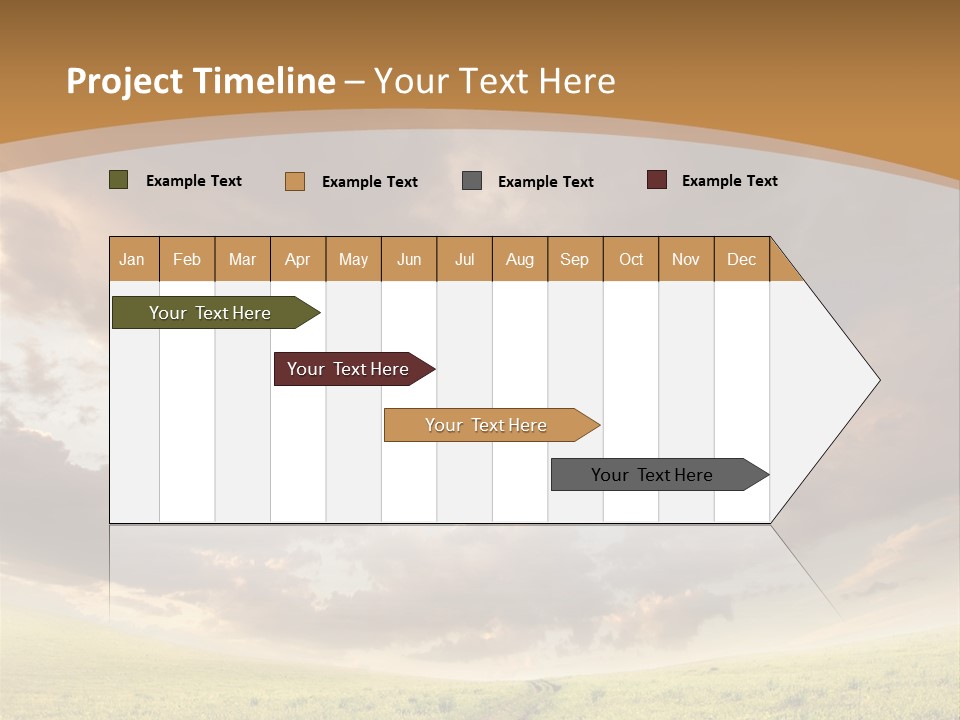 Dramatic Weather Horizon PowerPoint Template
