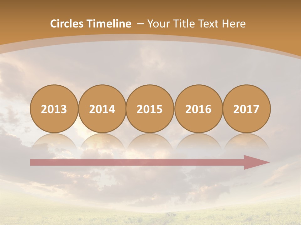 Dramatic Weather Horizon PowerPoint Template