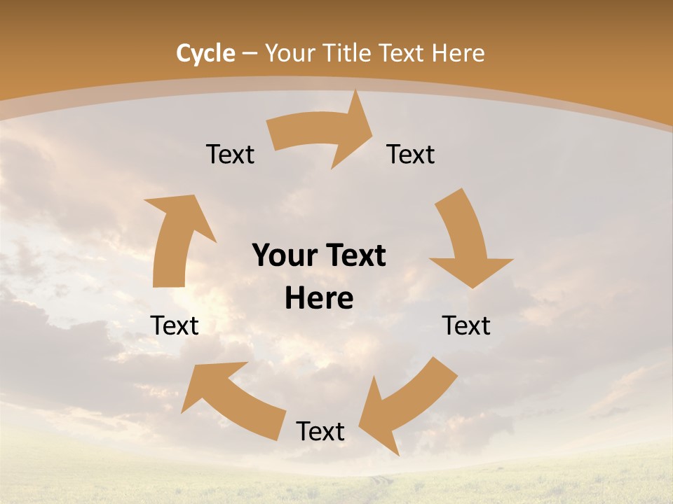 Dramatic Weather Horizon PowerPoint Template