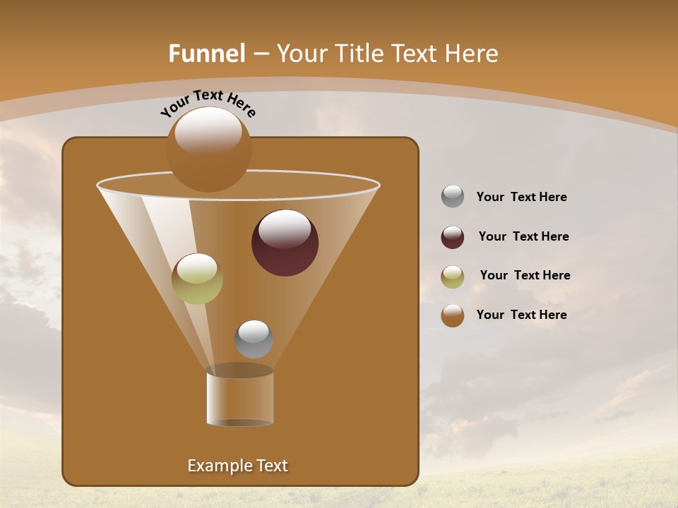 Dramatic Weather Horizon PowerPoint Template