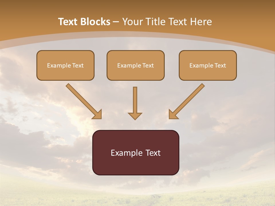Dramatic Weather Horizon PowerPoint Template