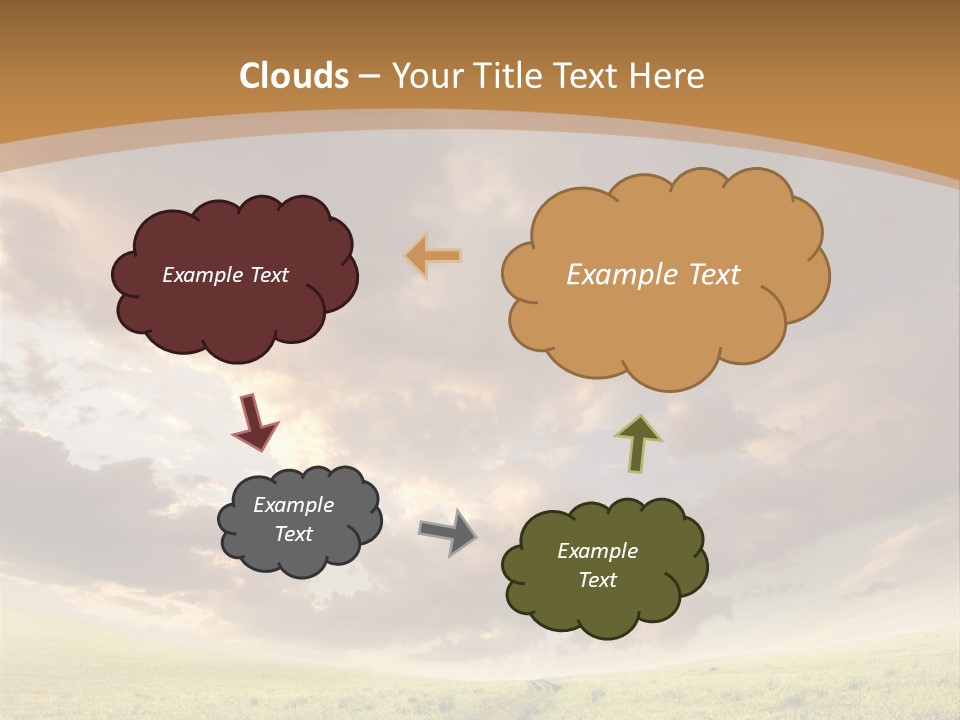 Dramatic Weather Horizon PowerPoint Template