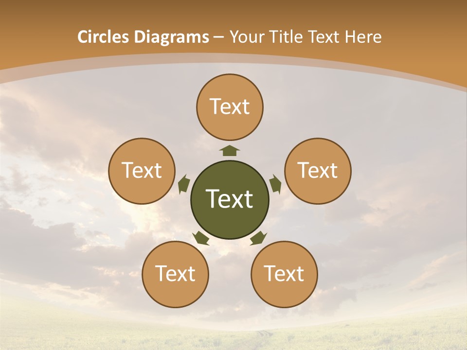 Dramatic Weather Horizon PowerPoint Template