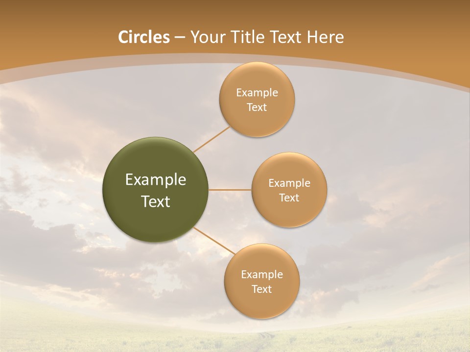 Dramatic Weather Horizon PowerPoint Template