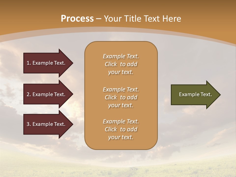 Dramatic Weather Horizon PowerPoint Template