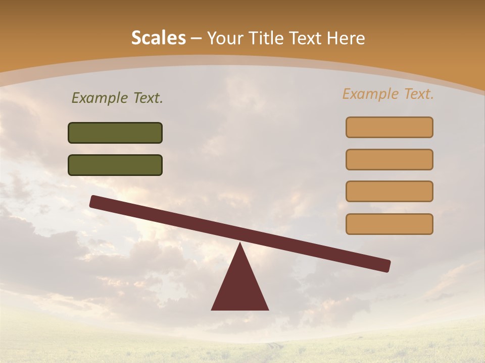 Dramatic Weather Horizon PowerPoint Template