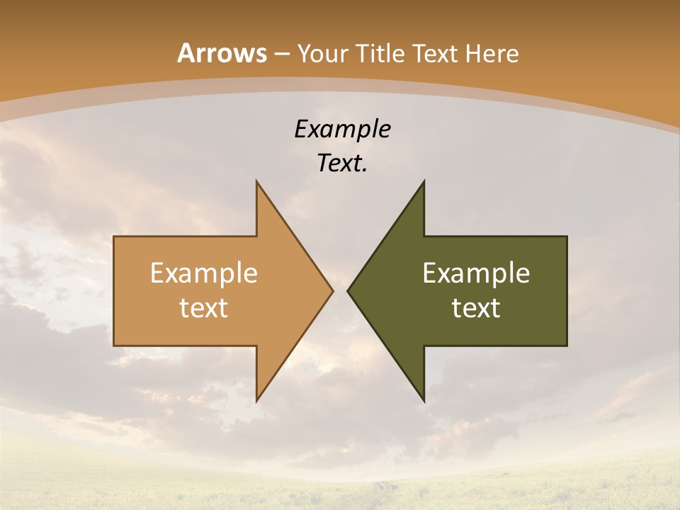 Dramatic Weather Horizon PowerPoint Template