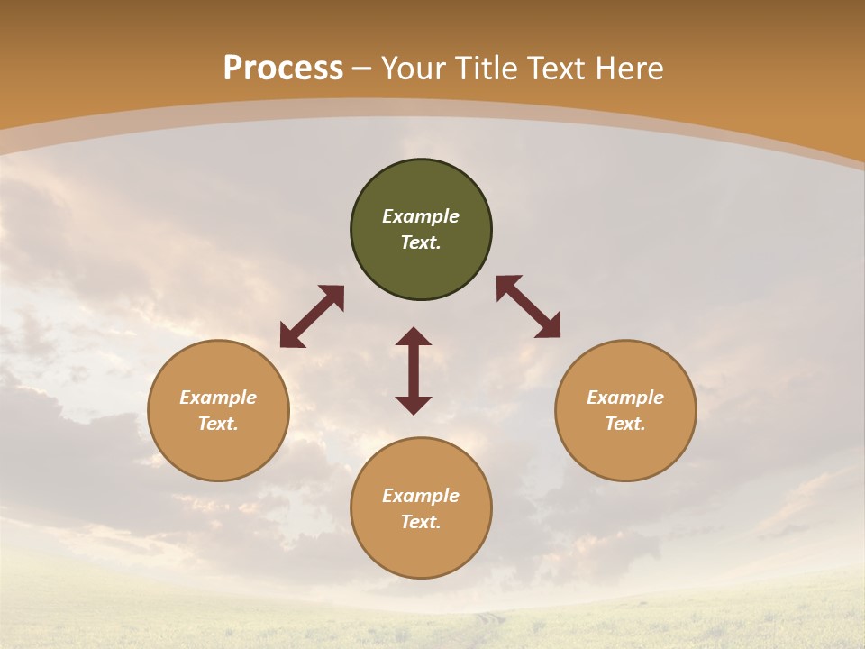 Dramatic Weather Horizon PowerPoint Template