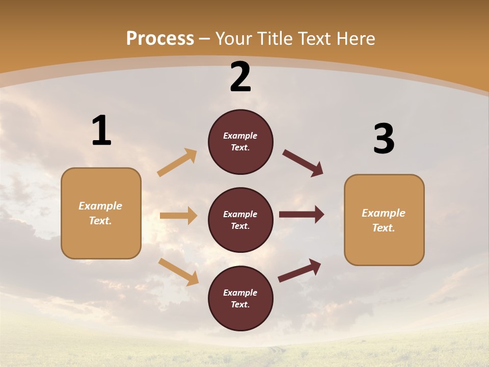 Dramatic Weather Horizon PowerPoint Template
