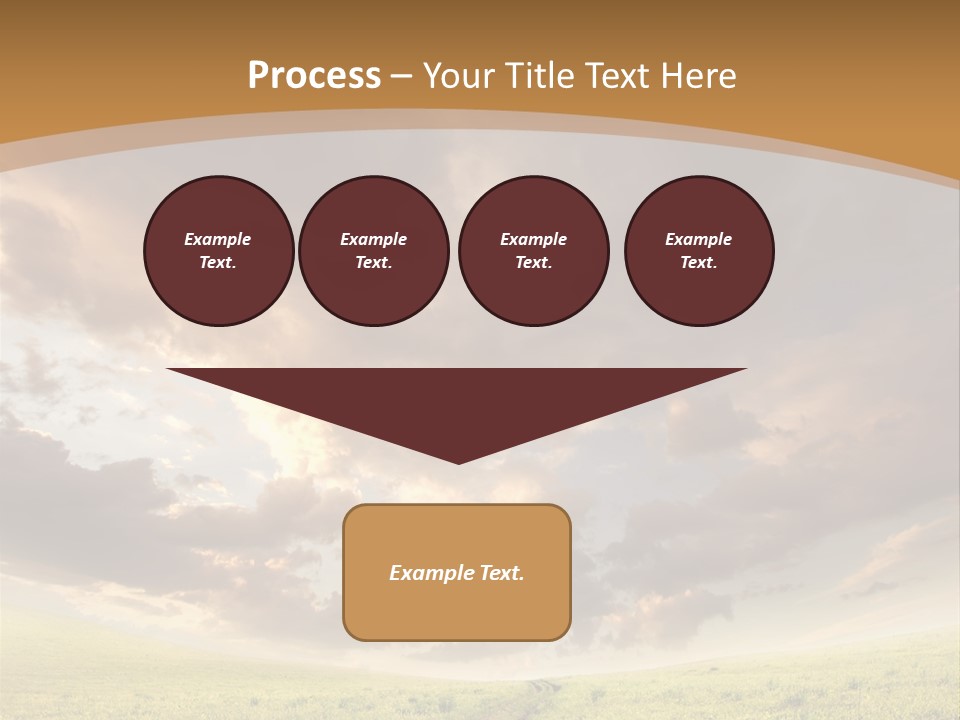 Dramatic Weather Horizon PowerPoint Template