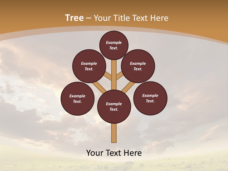 Dramatic Weather Horizon PowerPoint Template