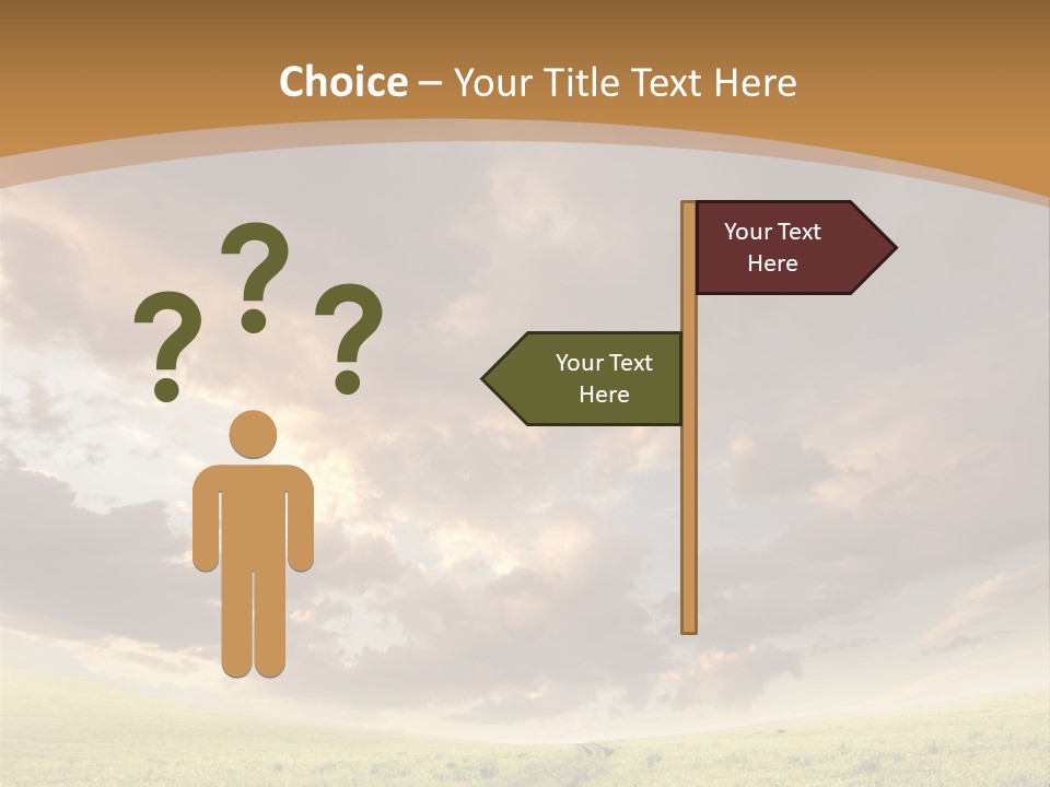 Dramatic Weather Horizon PowerPoint Template