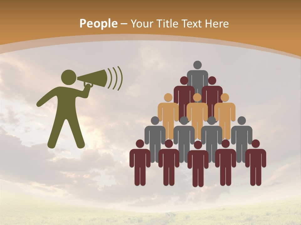 Dramatic Weather Horizon PowerPoint Template