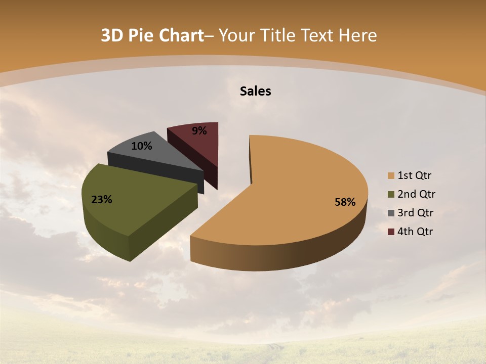 Dramatic Weather Horizon PowerPoint Template