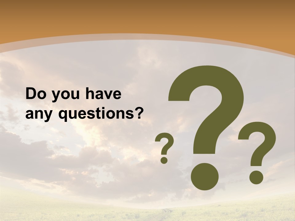 Dramatic Weather Horizon PowerPoint Template