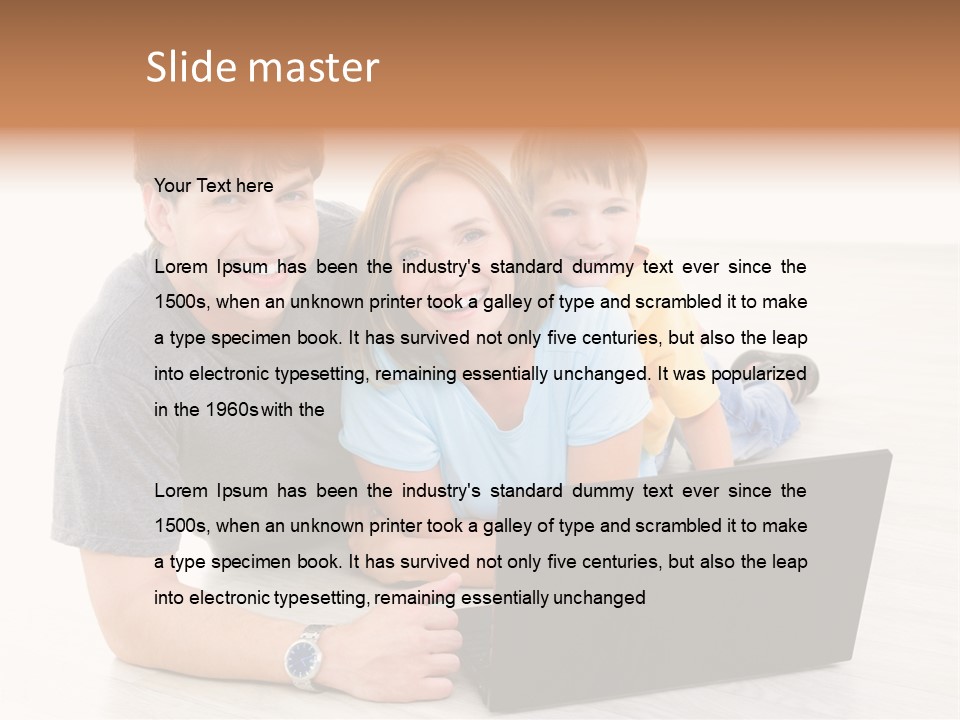 Cheerful Using Relax PowerPoint Template