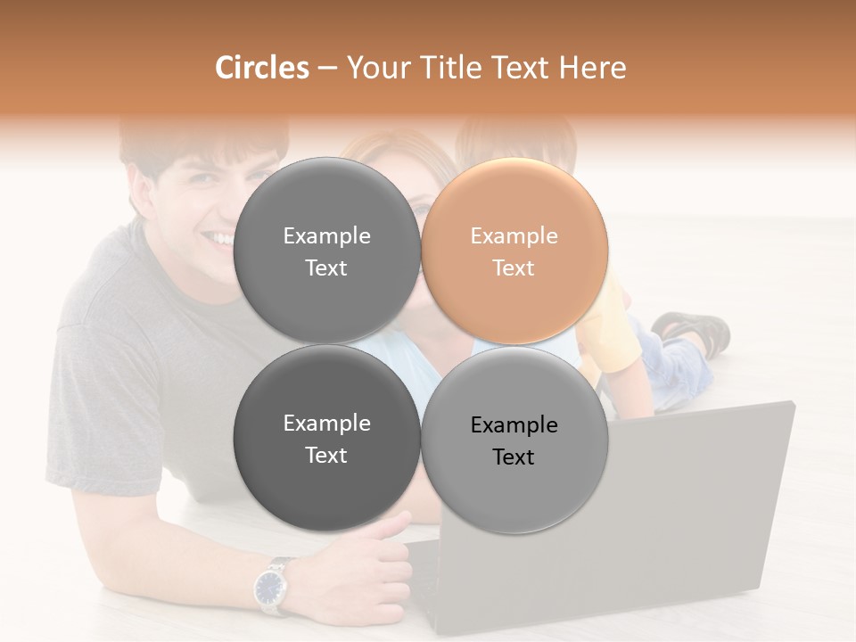 Cheerful Using Relax PowerPoint Template