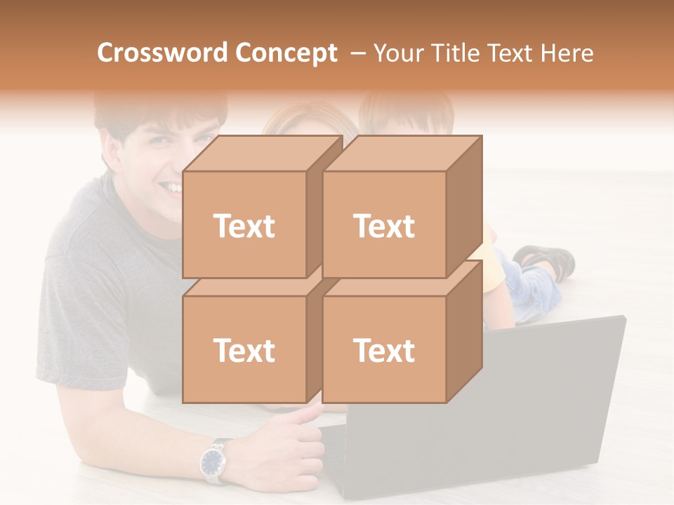Cheerful Using Relax PowerPoint Template