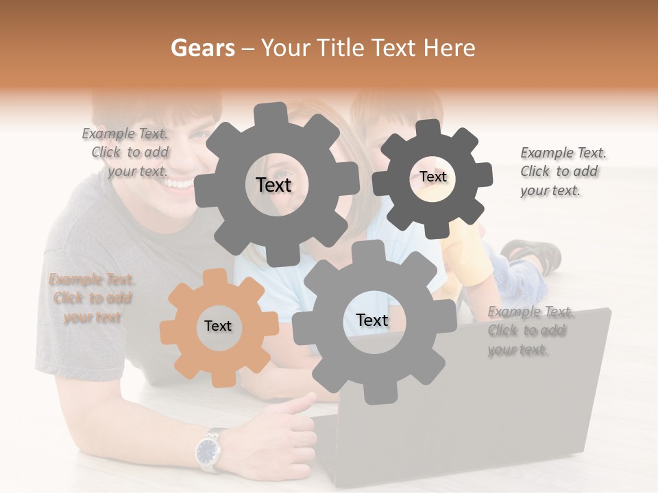 Cheerful Using Relax PowerPoint Template