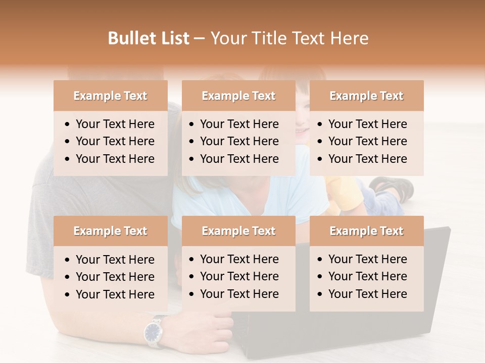 Cheerful Using Relax PowerPoint Template