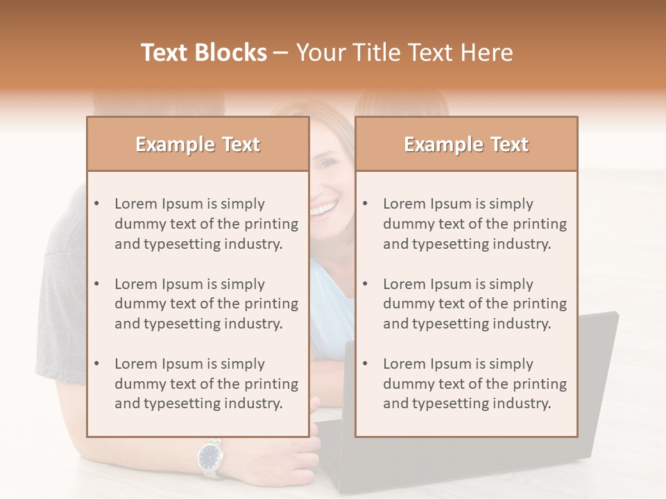 Cheerful Using Relax PowerPoint Template