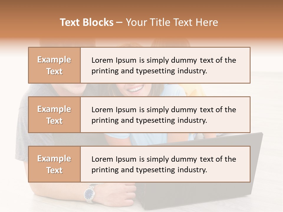 Cheerful Using Relax PowerPoint Template