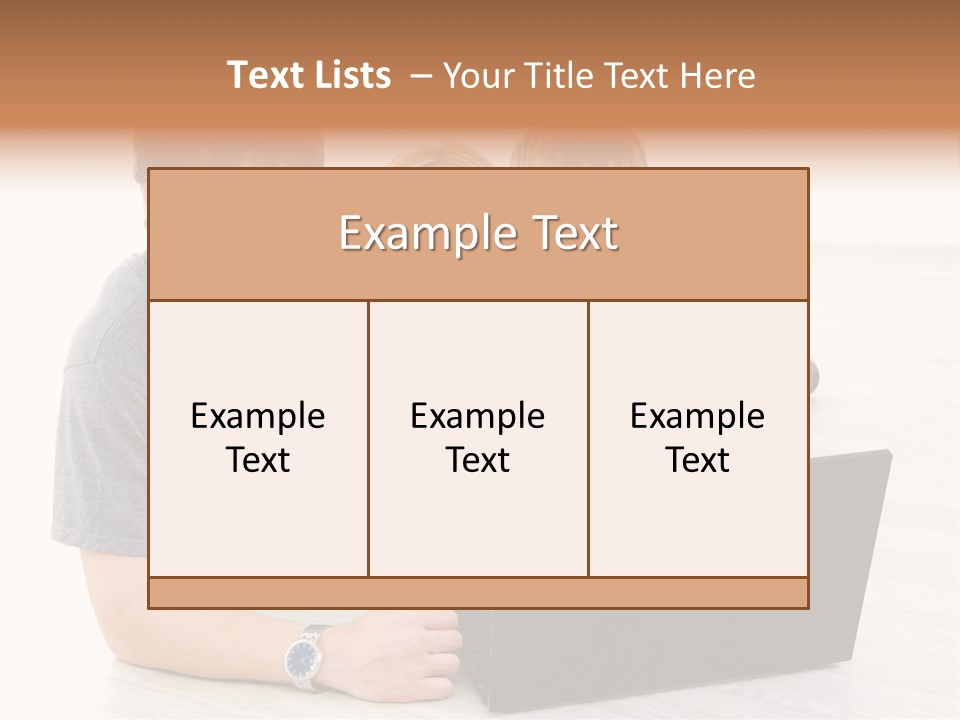 Cheerful Using Relax PowerPoint Template
