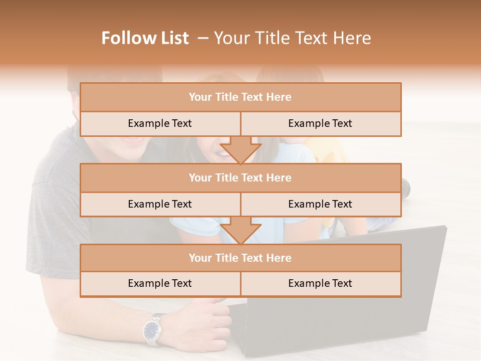 Cheerful Using Relax PowerPoint Template