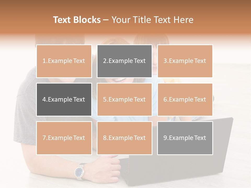 Cheerful Using Relax PowerPoint Template