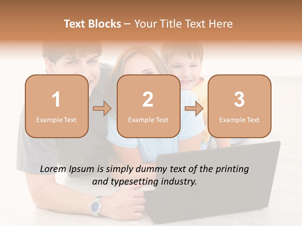 Cheerful Using Relax PowerPoint Template