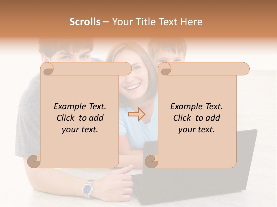 Cheerful Using Relax PowerPoint Template
