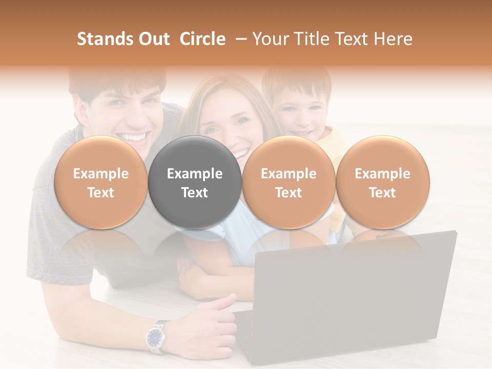 Cheerful Using Relax PowerPoint Template