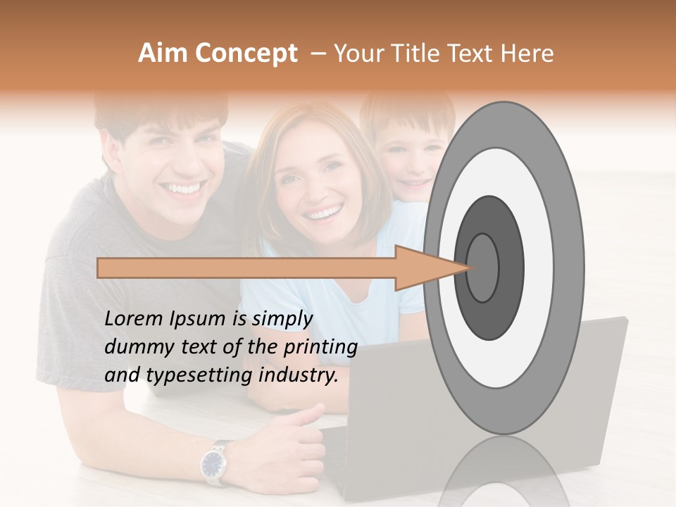 Cheerful Using Relax PowerPoint Template