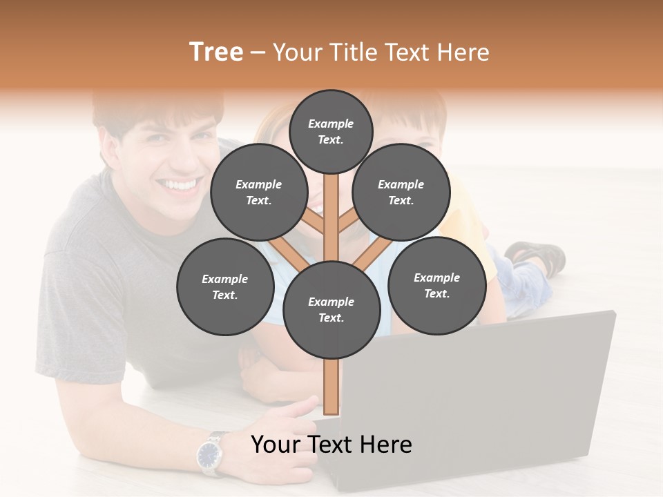 Cheerful Using Relax PowerPoint Template