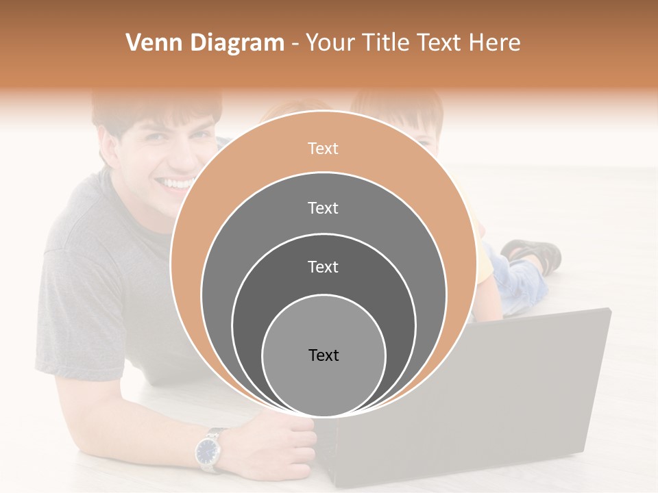 Cheerful Using Relax PowerPoint Template
