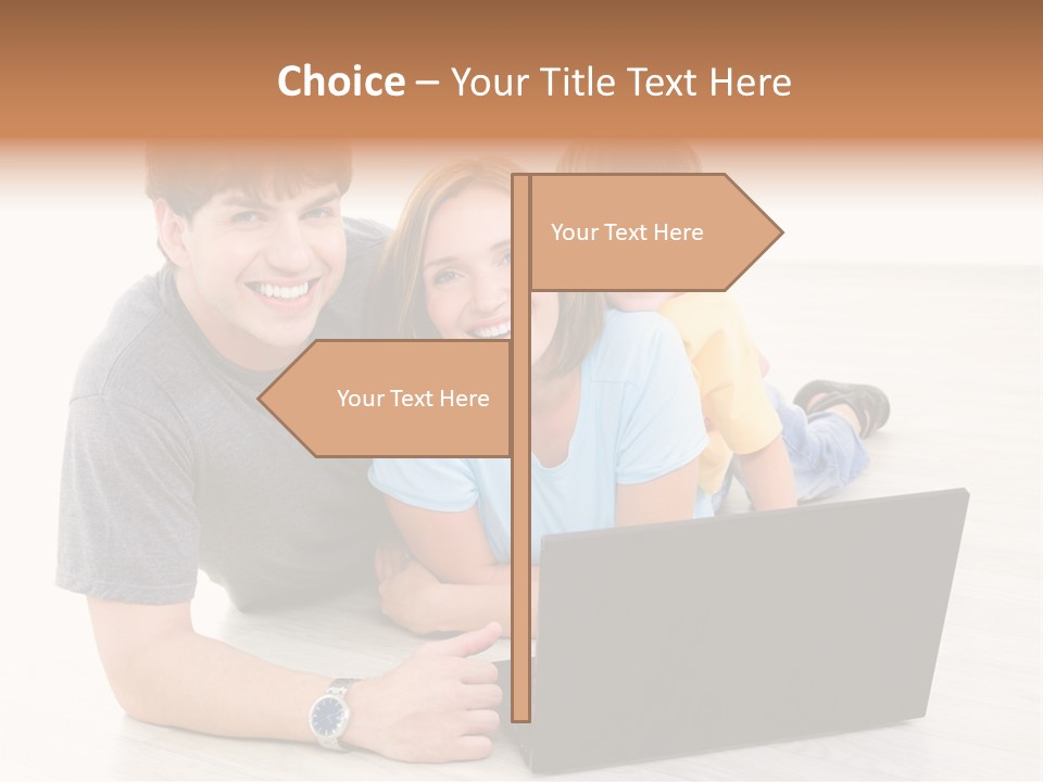 Cheerful Using Relax PowerPoint Template