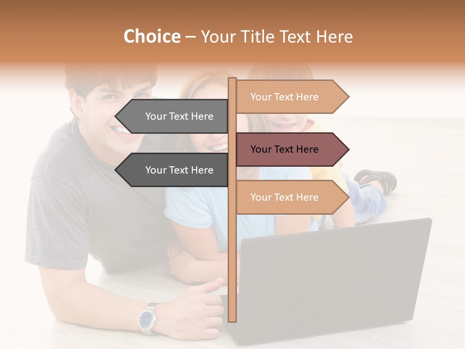 Cheerful Using Relax PowerPoint Template