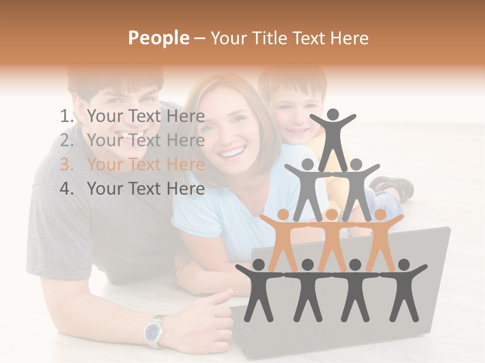 Cheerful Using Relax PowerPoint Template