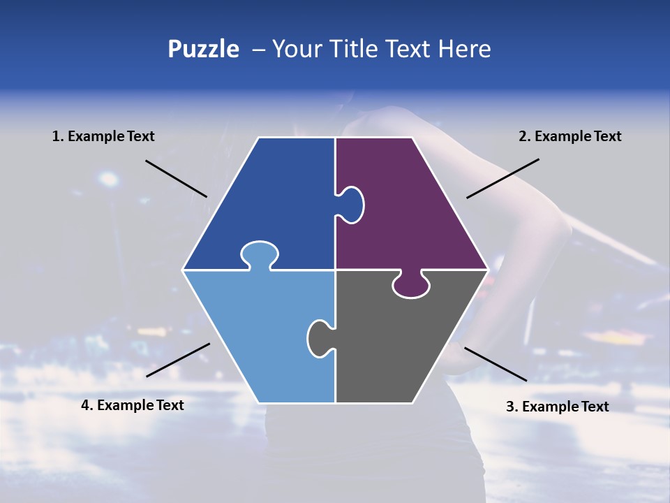 Urban Hairstyle Passion PowerPoint Template